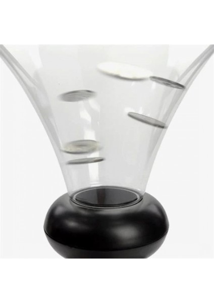 Eğlenceli Huni Şeklinde Ilginç Şeffaf Para Biriktirme Kumbarası