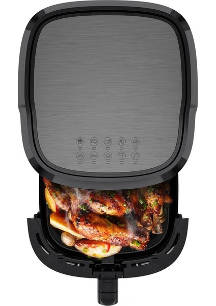 Tek Hazneli Dokunmatik Air Fryer 5.5l 1700W Gri modelleri
