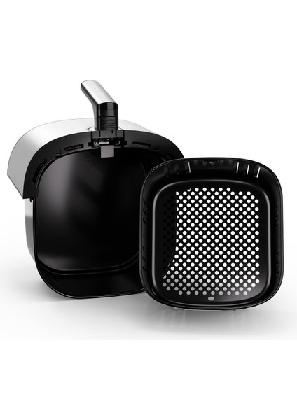 Tek Hazneli Dokunmatik Air Fryer 5.5l 1700W Gri indirimleri