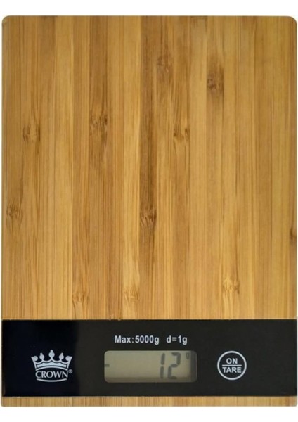Hassas Mutfak Terazisi 5kg Ahşap Desenli, 1g Hassasiyetli, Bambu Tasarım modelleri