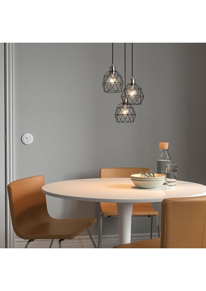 Sarkıt Lamba Abajur Başlığı, Siyah, 20 cm modelleri