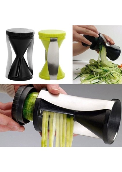 Turuncu Spiral Sebze Doğrayıcı, Jülyen Kesme Aleti, Pratik ve Şık Kullanım fiyatları