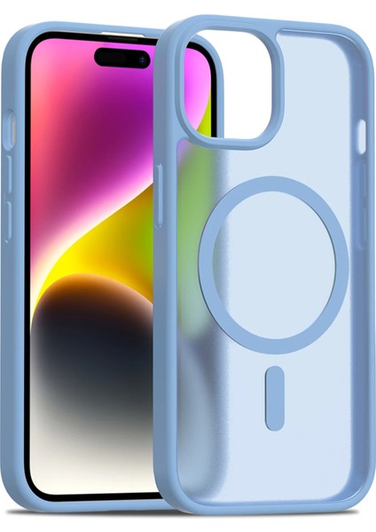 Zengezur Joko Iphone 15 Jota Magsafe Kapak - Açık Mavi