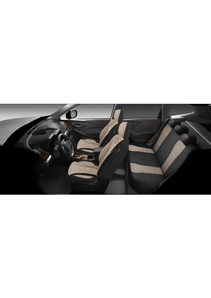 City Serisi Seat Toledo 1999-2006 ile Uyumlu Koltuk Kılıfı, Kahverengi fiyatları