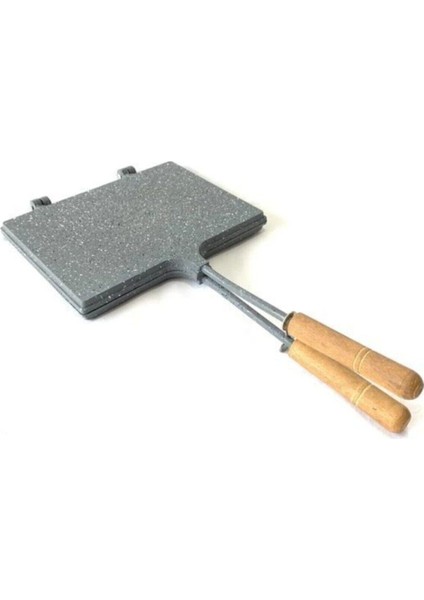 Granıt Tost Izgara 23X17CM Iç Dış Kullanım, Dayanıklı ve Şık Tasarım