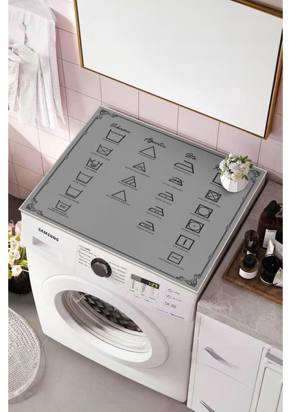 Kaymaz Tabanlı Çamaşır Makinesi Örtüsü Yıkanabilir Modern fiyatları