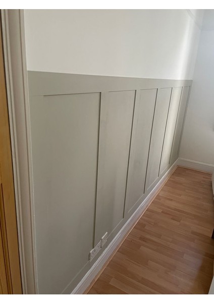 Ham Mdf Iskandinav Duvar Çıtası 8 mm Kalınlık 124 cm Uzunluk 5 cm Genişlik ( 10 Adet ) modelleri