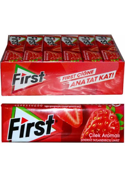 Sticks Çilek Aromalı Sakız 13,5 gr x 24'lü fiyatları