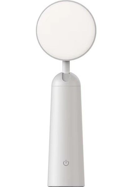 Şarj Edilebilir Dokunmatik Masa Lambası - Estetik, Üç Renkli Kademesiz Karartma, Ev Dekoru Için Basit Tasarım, Başucu Gece Lambası (Yurt Dışından)