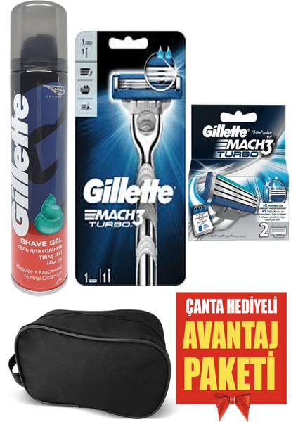 Tıraş Seti: Makine, Yedekler ve 200 ml Jel, Temiz ve Ferah Bir Deneyim