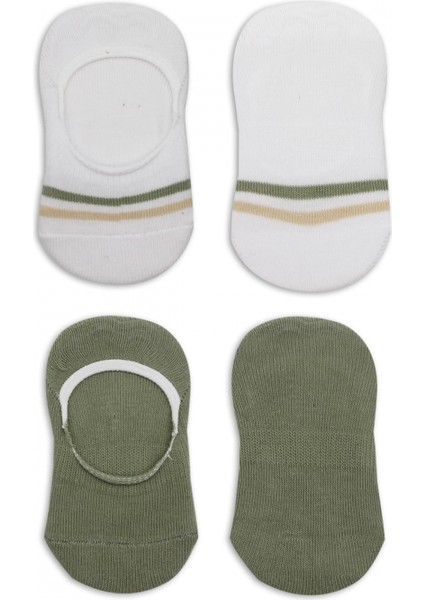 Bistyle 2'li Penye Babet Silikon Çemberli Çorap 30102 Nil Beyaz fırsatları