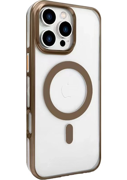 Zengezur Joko Iphone 16 Pro Gleam Pc Sert Magsafe Kılıf - Kahverengi