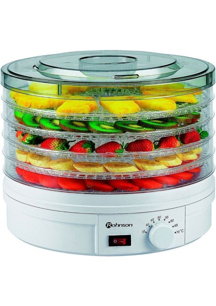 Beyaz Meyve Kurutma Makinesi, Sağlıklı ve Pratik Kurutma Cihazı