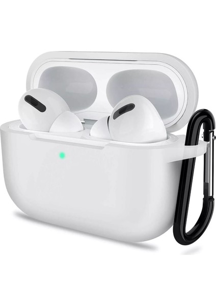 Apple Airpods Pro 3 Kılıf Silikon Beyaz