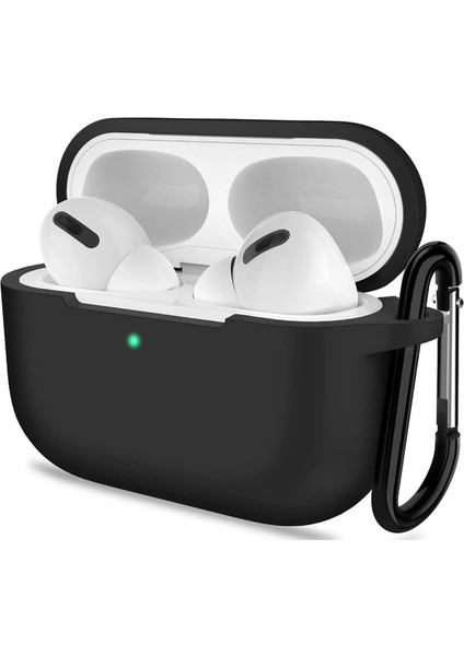 Apple Airpod Pro 3 Kılıf Silikon Siyah