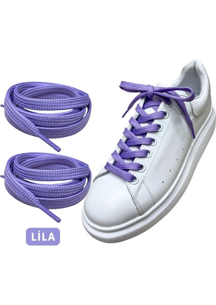 120 cm Yassı Spor Ayakkabı Bağcığı, Sneakers Bağcık, Yassı Ayakkabı Bağcığı 1 Çift