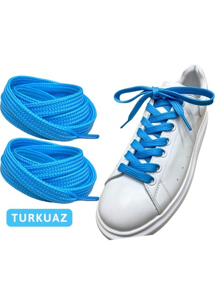 120 cm Yassı Spor Ayakkabı Bağcığı, Sneakers Bağcık, Yassı Ayakkabı Bağcığı 1 Çift