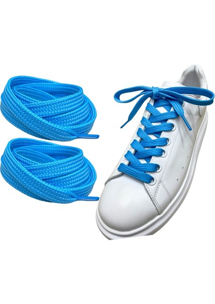 120 cm Yassı Spor Ayakkabı Bağcığı, Sneakers Bağcık, Yassı Ayakkabı Bağcığı 1 Çift indirimleri