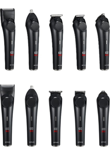 10'lu Erkek Bakım Seti, Saç ve Sakal Için Çok Fonksiyonlu Temizlik ve Bakım Seti fırsatları