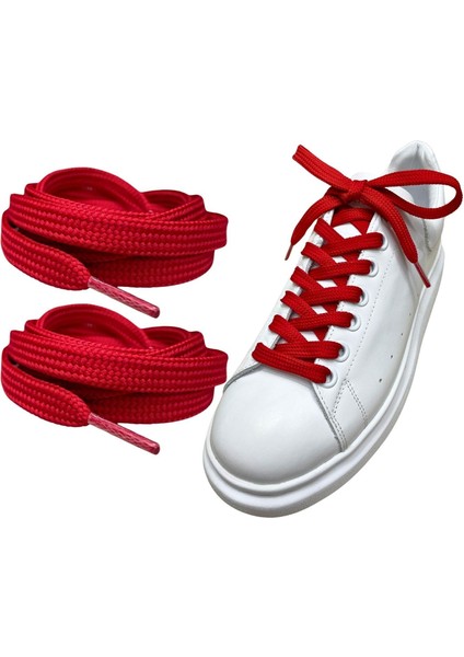 120 cm Yassı Spor Ayakkabı Bağcığı, Sneakers Bağcık, Yassı Ayakkabı Bağcığı 1 Çift