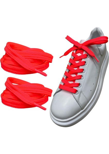 120 cm Yassı Spor Ayakkabı Bağcığı, Sneakers Bağcık, Yassı Ayakkabı Bağcığı 1 Çift