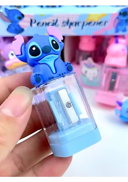 Stitch Temalı Hazneli Kalemtıraş (T-3183)