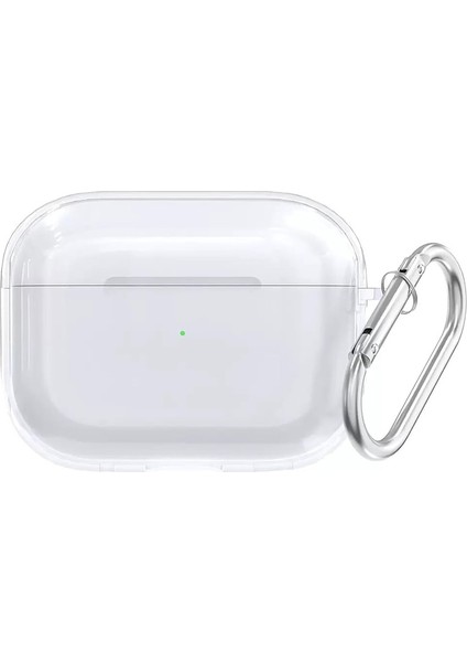 Apple Airpods Pro 3 Kılıf Silikon Şeffaf