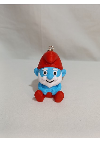 Şirinler 3’lü Anahtarlık Seti | Şirin Baba, Şirine ve Klasik Şirin | 5 cm Sevimli Anahtarlıklar fırsatları