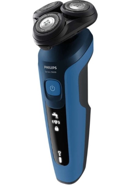 Mavi Üç Başlı Islak ve Kuru Tıraş Makinesi, Pratik ve Kullanışlı Tasarım