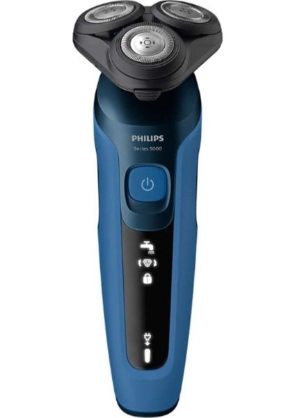 Mavi Üç Başlı Islak ve Kuru Tıraş Makinesi, Pratik ve Kullanışlı Tasarım modelleri