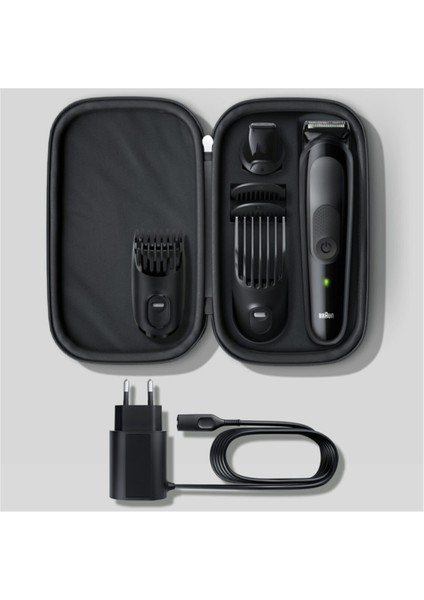 Kablosuz Erkek Bakım Kiti, 5 Ataşman, Seyahat Çantası, Islak ve Kuru Bakım Seti modelleri