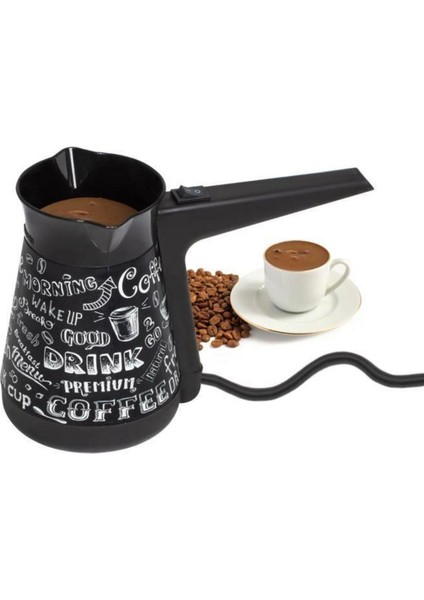 350 ml Elektrikli Cezve, Şık ve Pratik Kullanım, Siyah Renk fiyatları