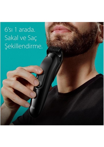 Çok Fonksiyonlu Erkek Bakım Seti, Saç, Sakal ve Vücut Şıklığı Için Ideal modelleri