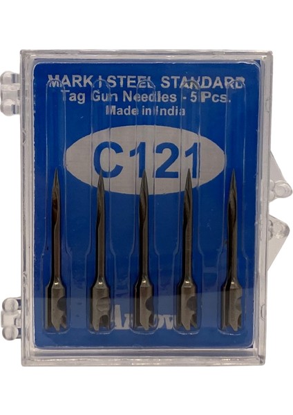 Standart Metal Iğne ile Kılçık Tabancası Seti, 5 Adet