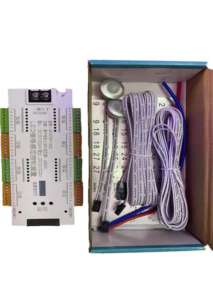 Sensörlü 32 Basamak Merdiven Aydınlatma, Güvenli ve Şık Ev ve Ofis Kullanımı fırsatları