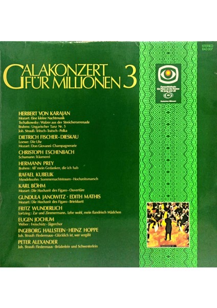 Various – Galakonzert Für Millionen 3