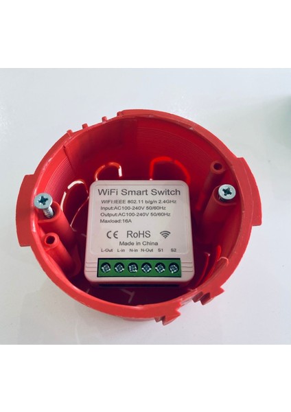 Akıllı Wifi Kuru Kontak Anahtar, 16 Amper, Kompakt ve Kullanışlı Tasarım modelleri