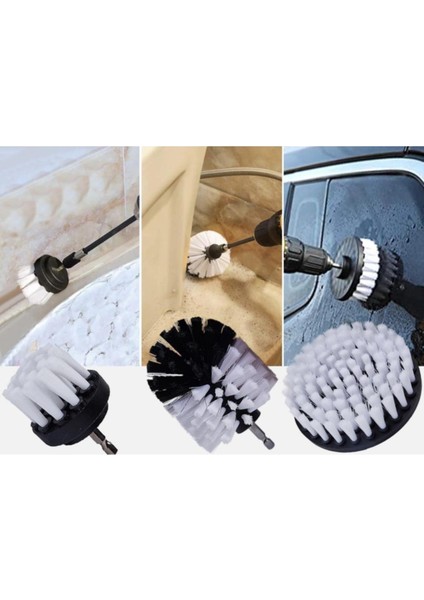 Çok Amaçlı Havuz ve Fayans Temizleme Fırça Seti 6 Parça Uzatma Aparatlı modelleri