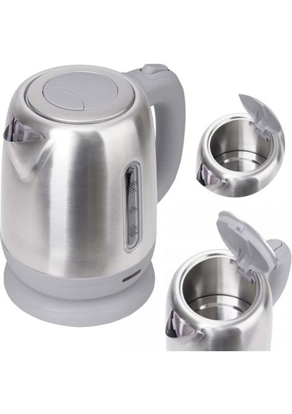 Şık 1800W Çelik Su Isıtıcı 1.8l Kettle Inox Renkli
