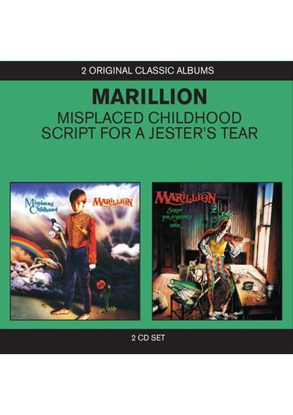 Dikkat CD Marillion – Misplaced Childhood / Script For A Jester's Tear