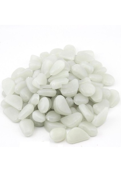 Gece Karanlıkta Işık Vererek Parlayan Dekoratif Çakıl Taşları (5067) fırsatları