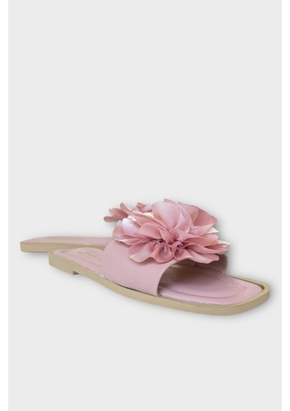 Kadın Gül Çicekli Hediyelik Bohçalık Çeyizlik Terlik Pudra fiyatları