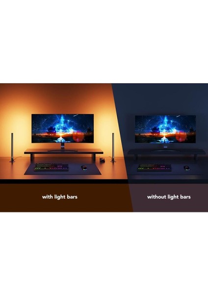 Yüksek Kaliteli Akıllı Gaming Dikey Aydınlatma, Oyun Ortamınızı Canlandırır