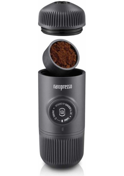 Portatif Manuel Espresso Makinesi, Şık Gri Tasarım, Hızlı ve Kolay Kahve Keyfi fiyatları