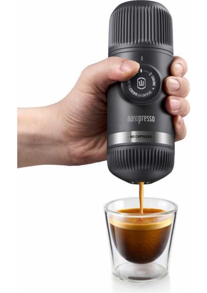 Portatif Manuel Espresso Makinesi, Şık Gri Tasarım, Hızlı ve Kolay Kahve Keyfi modelleri