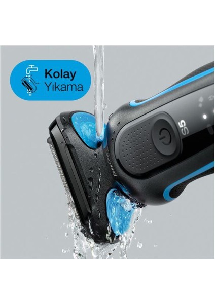Kablosuz Tıraş Makinesi, Easyclean, Easyclick, Islak ve Kuru, Siyah fırsatları