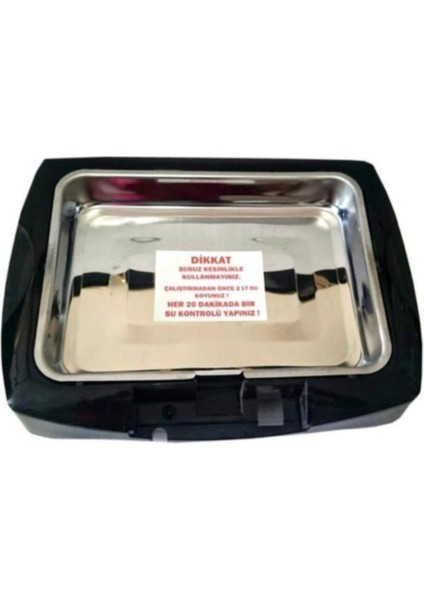 Siyah Elektrikli Seramik Izgara Seti, Kokusuz ve Dumansız Grill Ocak, AR-3031 fırsatları