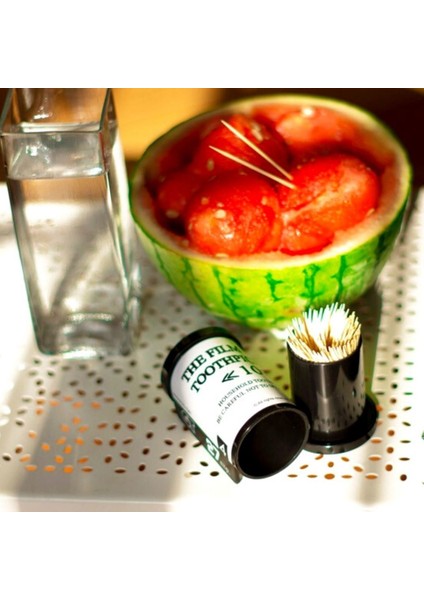 Dörtgen Fotoğraf Filmi Şeklinde Kürdanlık Kürdan Tutucu Kutu (5313)