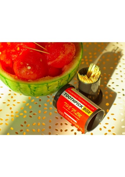 Dörtgen Fotoğraf Filmi Şeklinde Kürdanlık Kürdan Tutucu Kutu (5313) fiyatları