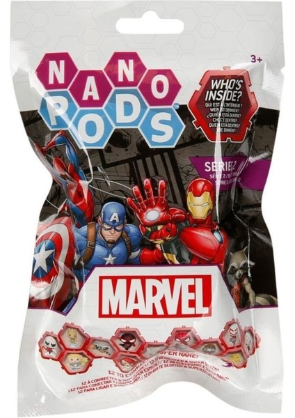 Nessiworld 402786 Marvel Figür Nano Kapsül Sürpriz Paket -Sunman